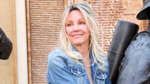 Heather Locklear says she would not actually hang around with Hollywood folks