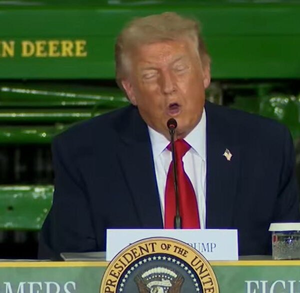 Trump Holds Event Seated In Wisconsin As Apparent Decline Worsens