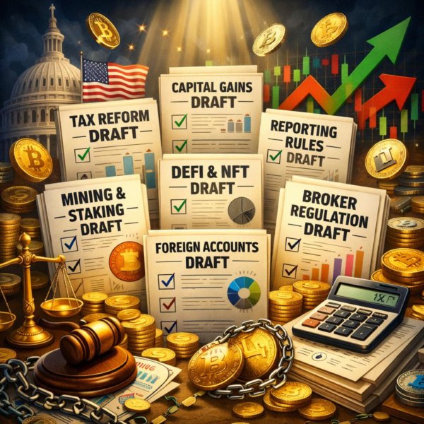 House Committee Unveils 7 Crypto Tax Drafts—A Major Overhaul Of How Digital…