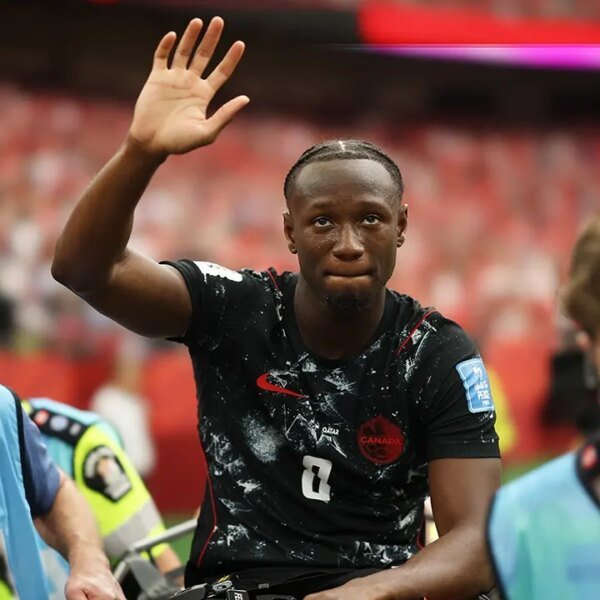 Ismaël Koné suffers horrifying leg damage in Canada’s 6-0 World Cup win