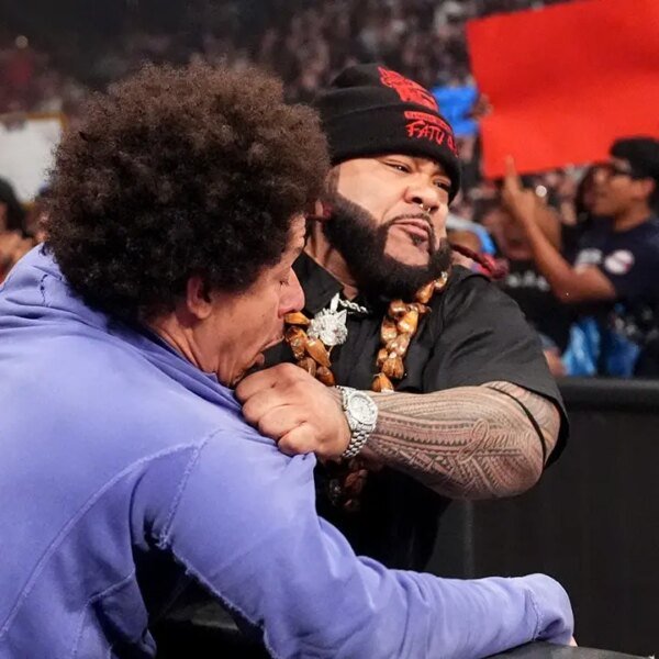 Jacob Fatu assaults Eric Andre on ‘Monday Night Raw’ after Roman Reigns…