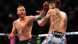 Justin Gaethje targets Ilia Topuria’s divorce, igniting feud earlier than White House showdown