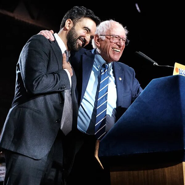 NYC Mayor Mamdani, Sanders workforce up at a Brooklyn progressive rally