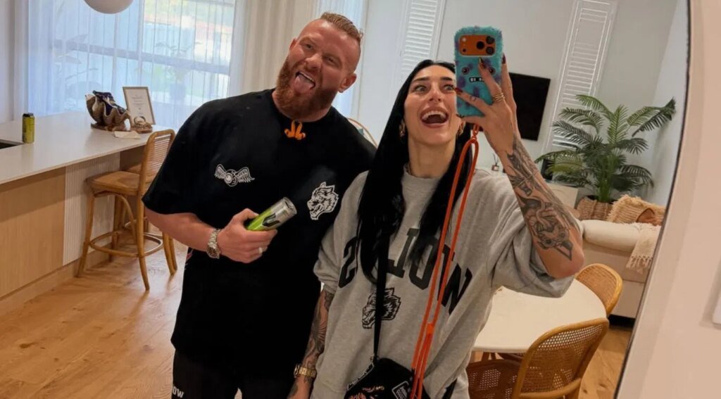 WATCH: Rhea Ripley and Buddy Matthews witness ex-AEW star getting knocked out
