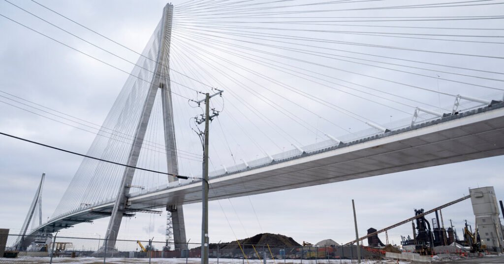After Being Delayed by Trump, a Canada-U.S. Bridge is Set to Open