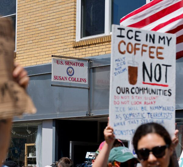 Democratic Senate Candidates in Maine Denounce Deadly ICE Shooting