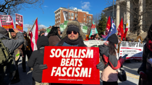 DSA co-chair Megan Romer calls to abolish Senate, ICE and prisons