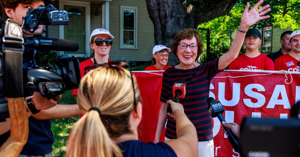 After Democratic Shake-Up, Susan Collins Holds Enormous Cash Edge in Maine