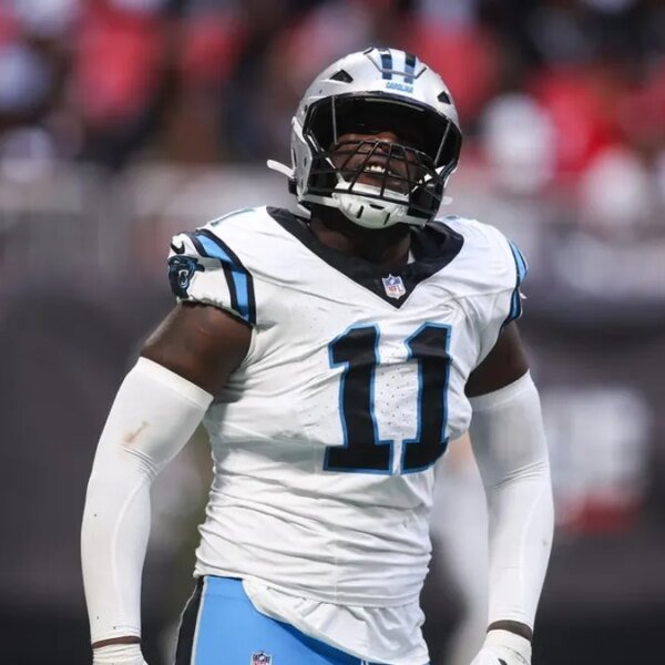 Panthers OLB Nic Scourton leaves observe, fears proper ACL tear