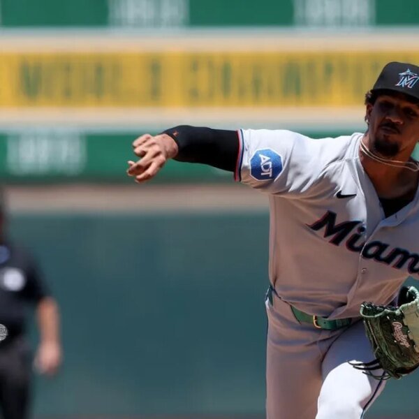Eury Perez tosses 7 excellent innings, Marlins maintain off Athletics