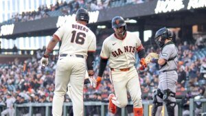 Giants go yard 3 occasions, bury Rockies late