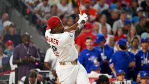 Jordan Walker stuns residence favourite Kyle Schwarber in HR Derby last