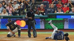 Rays’ Junior Caminero (hand) in lineup in opposition to Red Sox