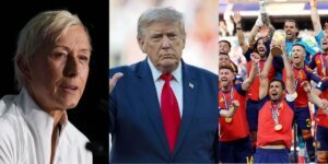 Martina Navratilova delivers 2-word condemnation of Donald Trump after viral antics in Spain’s World Cup celebrations