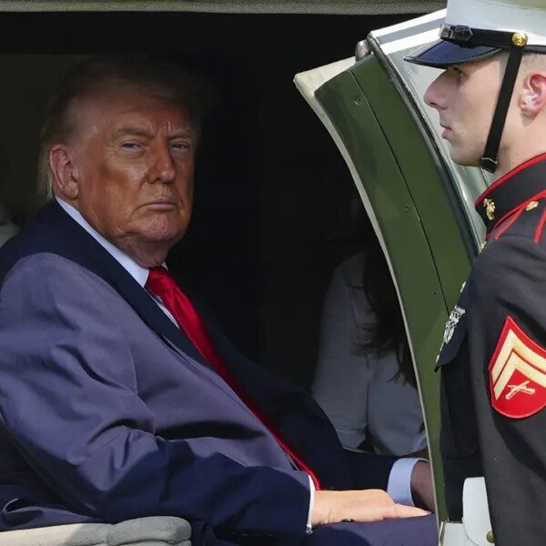 Tariff Man’s cash machine broke. Now he’s making an attempt to repair…