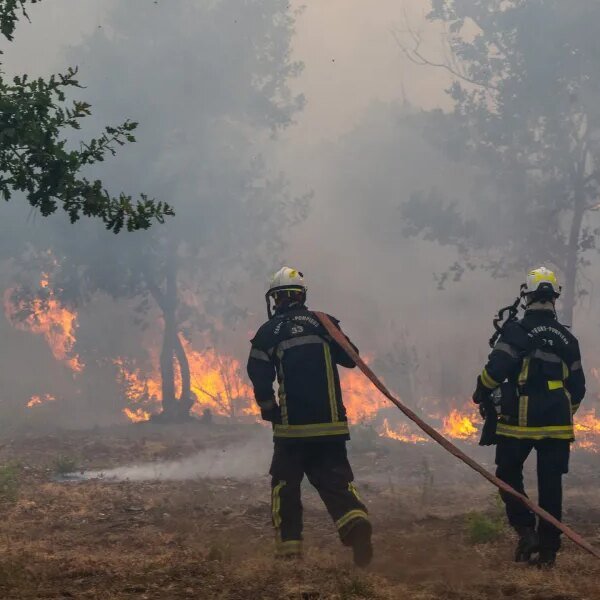 France deploys large army cargo aircraft to dump flame retardants as wildfires…