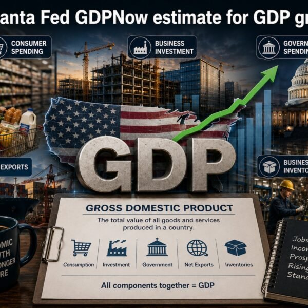 Atlanta Fed GDPNow preliminary estimate for Q3 is about at 5.0%.