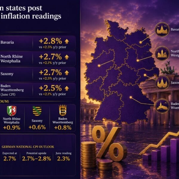 Germany inflation seen selecting up once more in July as state readings&hellip;