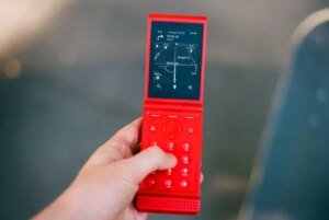 Light made a flip cellphone. It’s colourful and it is low-cost.