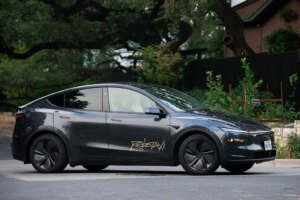 Tesla’s robotaxis are transferring in reverse
