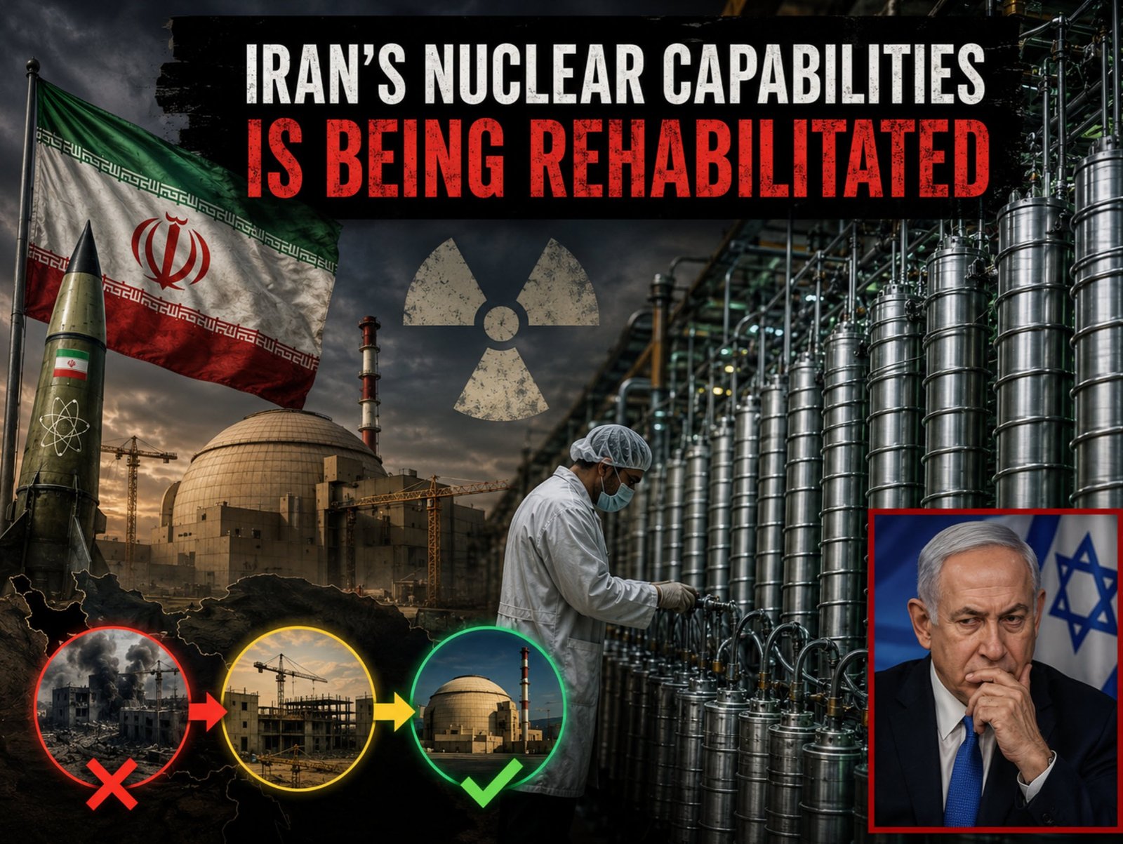 Netanyahu: Confirmed to Trump that extra strikes on rehabilitated Iranian nuclear amenities are unavoidable