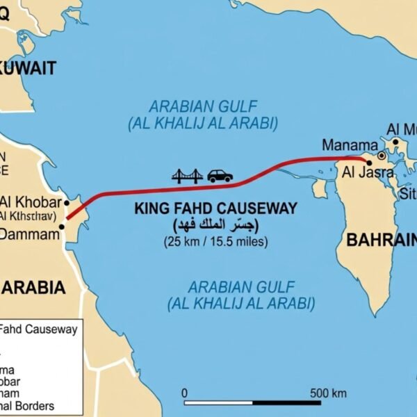 (Unconfirmed) Reports that Iran has focused King Fahd Causeway connecting Bahrain to…