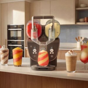 This slushie machine was a lifesaver throughout NYC’s warmth wave