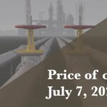 Current worth of oil as of July 7, 2026
