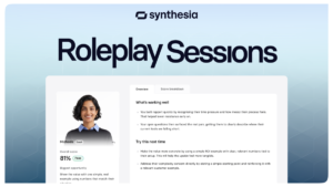 Synthesia’s AI coaching platform is transferring past movies into stay teaching