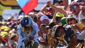 Remco Evenepoel reveals time trial chops in Stage 16 at Tour de France