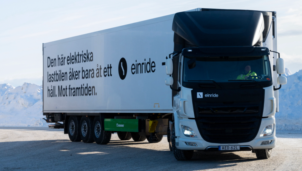 Einride bets $38M on EV charging because it scales electrical trucking