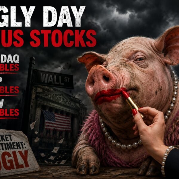 It was an unpleasant day for US shares.