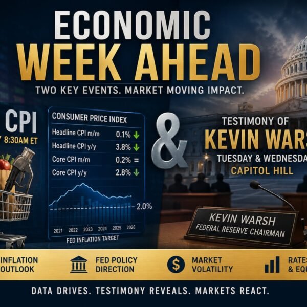 US CPI and Fed Chair Warsh take middle stage this week.