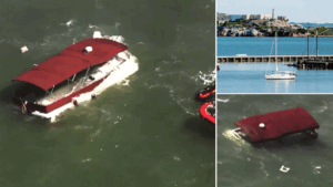 Multiple rescued from pontoon boat close to Alcatraz as search continues for lacking individuals