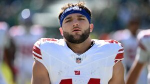 Cam Skattebo horrifies Giants followers by trying a backflip regardless of coming off a leg damage