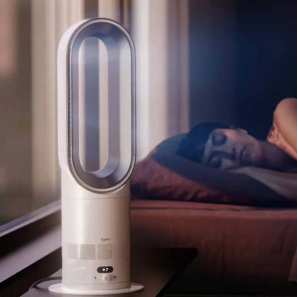 I changed my area heater and ceiling fan with one Dyson equipment
