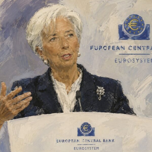 ECB’s Lagarde: Recent information factors to some enchancment in financial exercise.