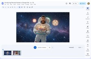Google Vids now permits you to star in your individual AI movies