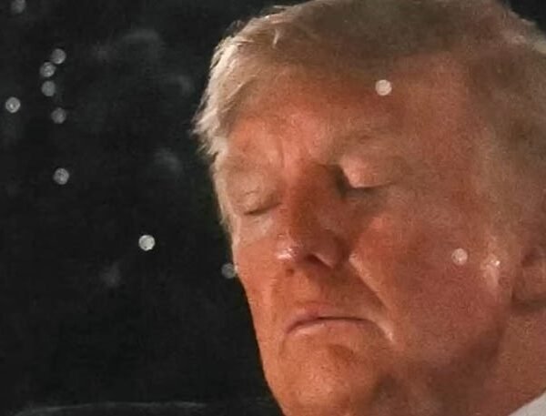 Declining Trump Caught Sleeping During 4th Of July Fireworks