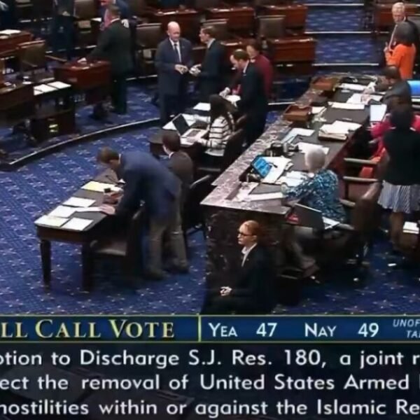 JUST IN: Senate Blocks Iran War Powers Resolution to Restrain Trump After…