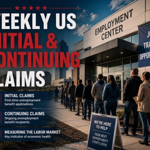 US preliminary jobless claims 208K vs 217K estimate