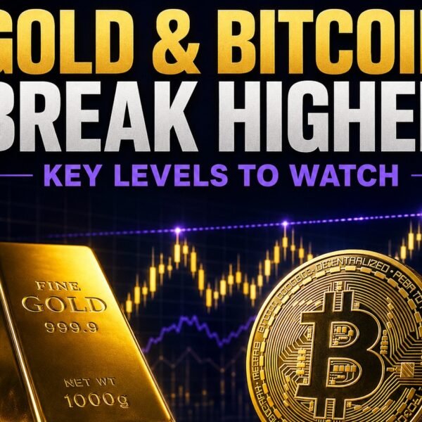 Market outlook in the present day: Gold and Bitcoin lead as key…