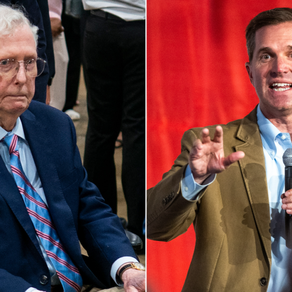 Gov Andy Beshear calls for McConnell show health to serve or resign