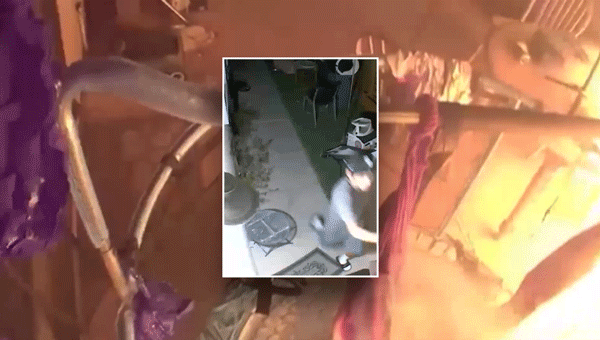 Mystery man hailed as hero after waking Las Vegas household in home…
