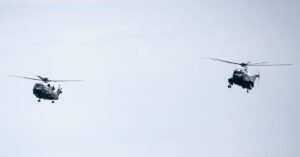 Helicopter Carrying Trump Flew Near Passenger Jet in Washington Airspace