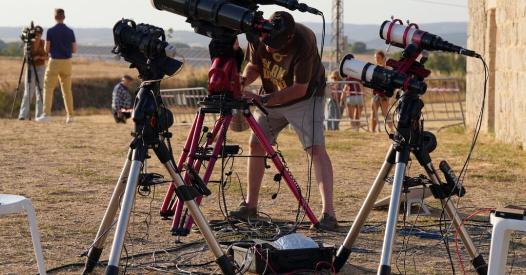 In Europe, the Total Solar Eclipse Is Hours Away