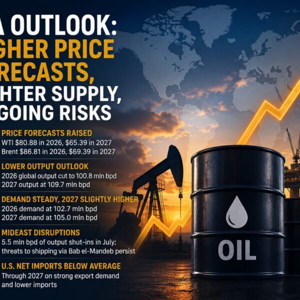 EIA raises crude oil value forecasts as Middle East provide dangers tighten&hellip;