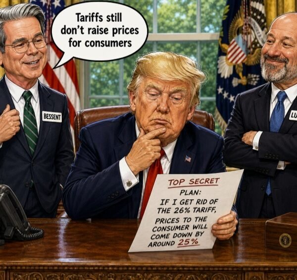Trump: Gets rid of 26.4% tariffs on imported beef and costs will…