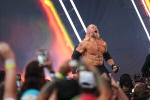 WWE legend claims he acquired a concussion in a battle with Brock Lesnar