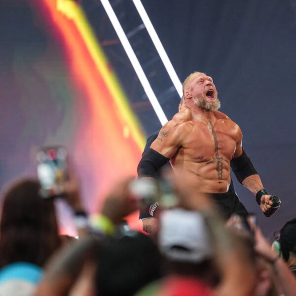 WWE legend claims he acquired a concussion in a battle with Brock…